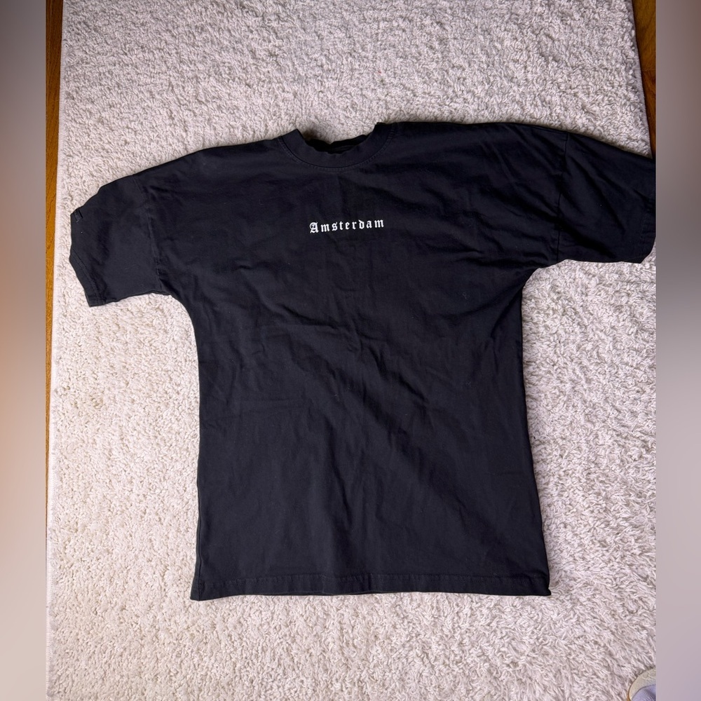 Unisex XS Amsterdam Trust Black T-Shirt